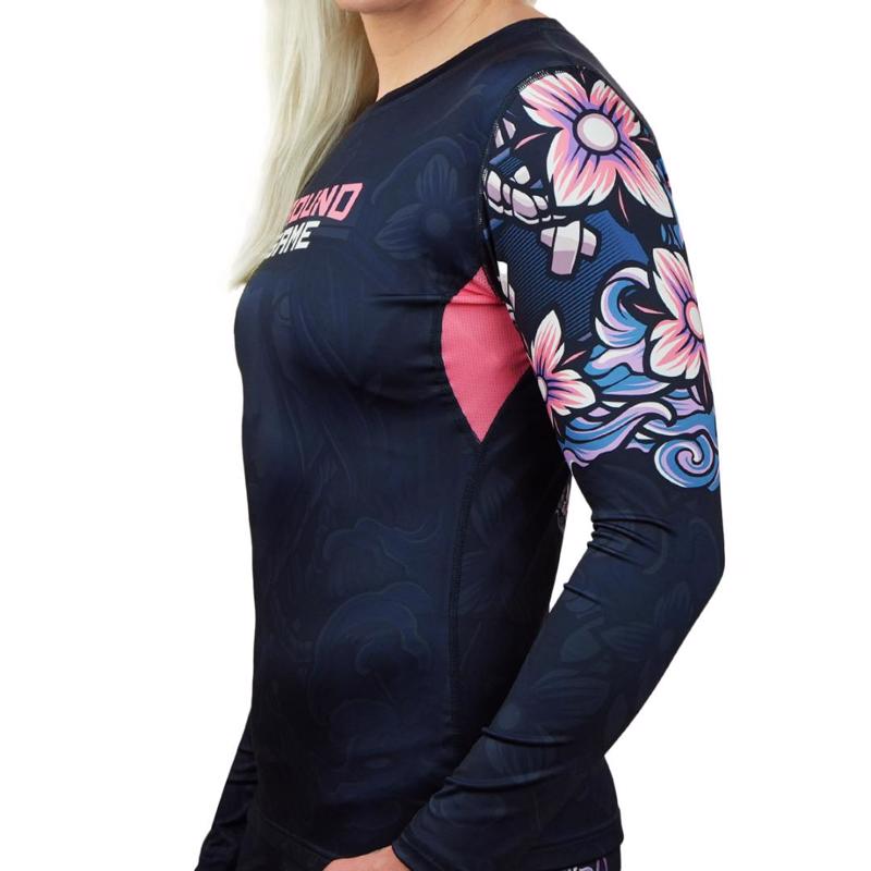 GroundGame ASAMI L/S RASHGUARD-Black